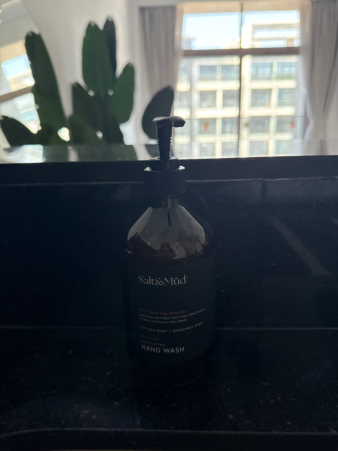 Customer photo review of Exfoliating Hand Wash With Dead Sea Minerals 500ml