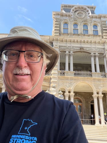 Customer photo review of Minnesota Strong Rebel Loon T-Shirt