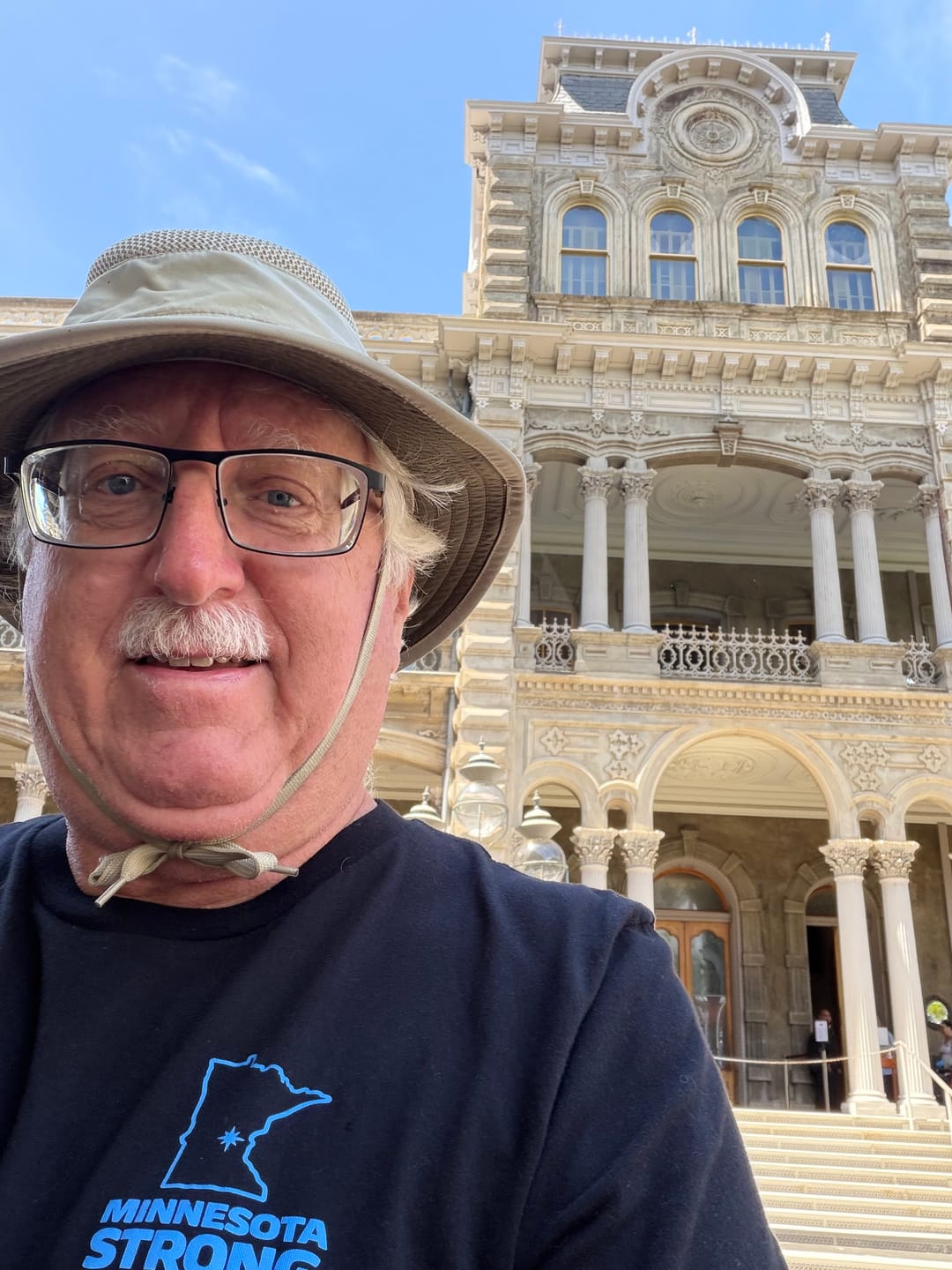 Customer photo review of Minnesota Strong Rebel Loon T-Shirt