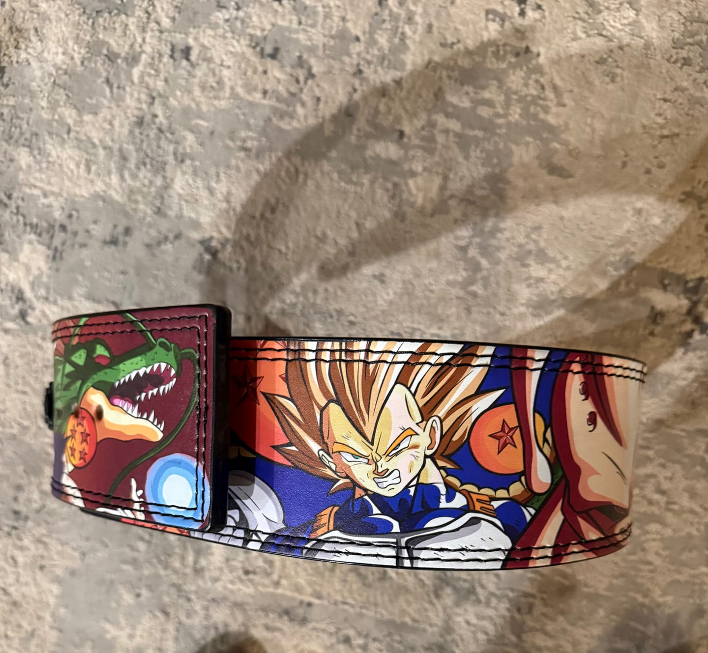 Customer photo review of Dragon Warrior Lever Belt