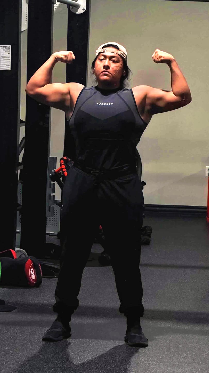 Customer photo review of 3052 - Apex Compression Cut-Offs