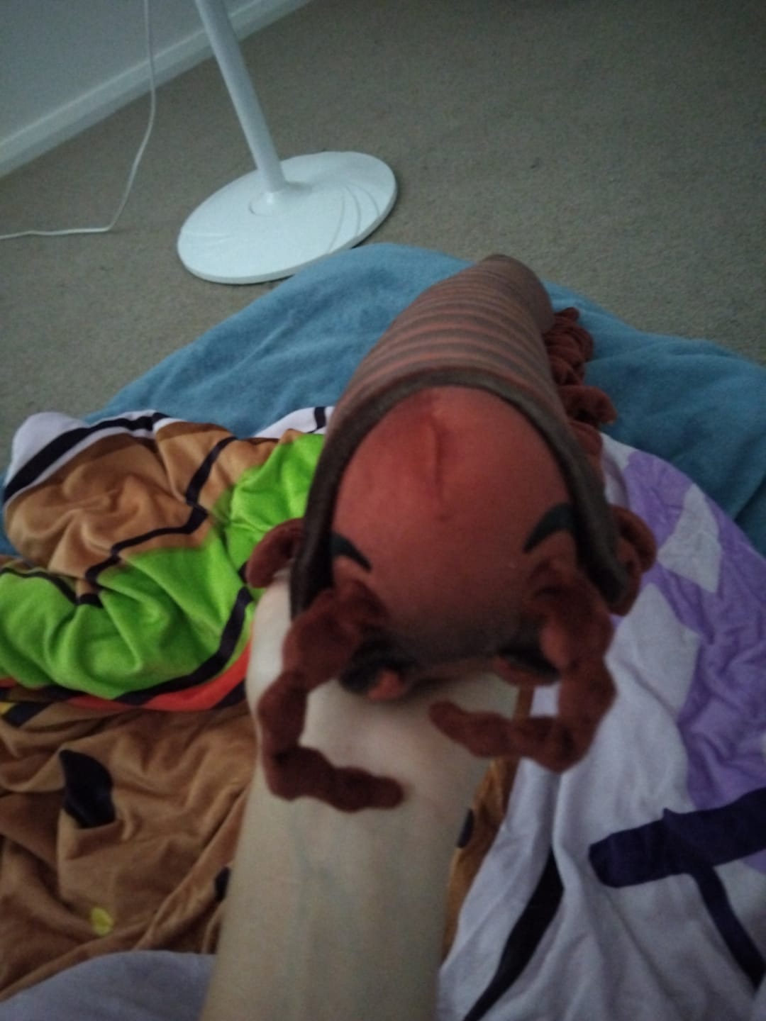 Customer photo review of Specimen 1 - Giant African Millipede Plush