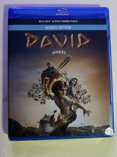 Customer's new DAVID Blu-ray + DVD combo pack still in the plastic wrap.
