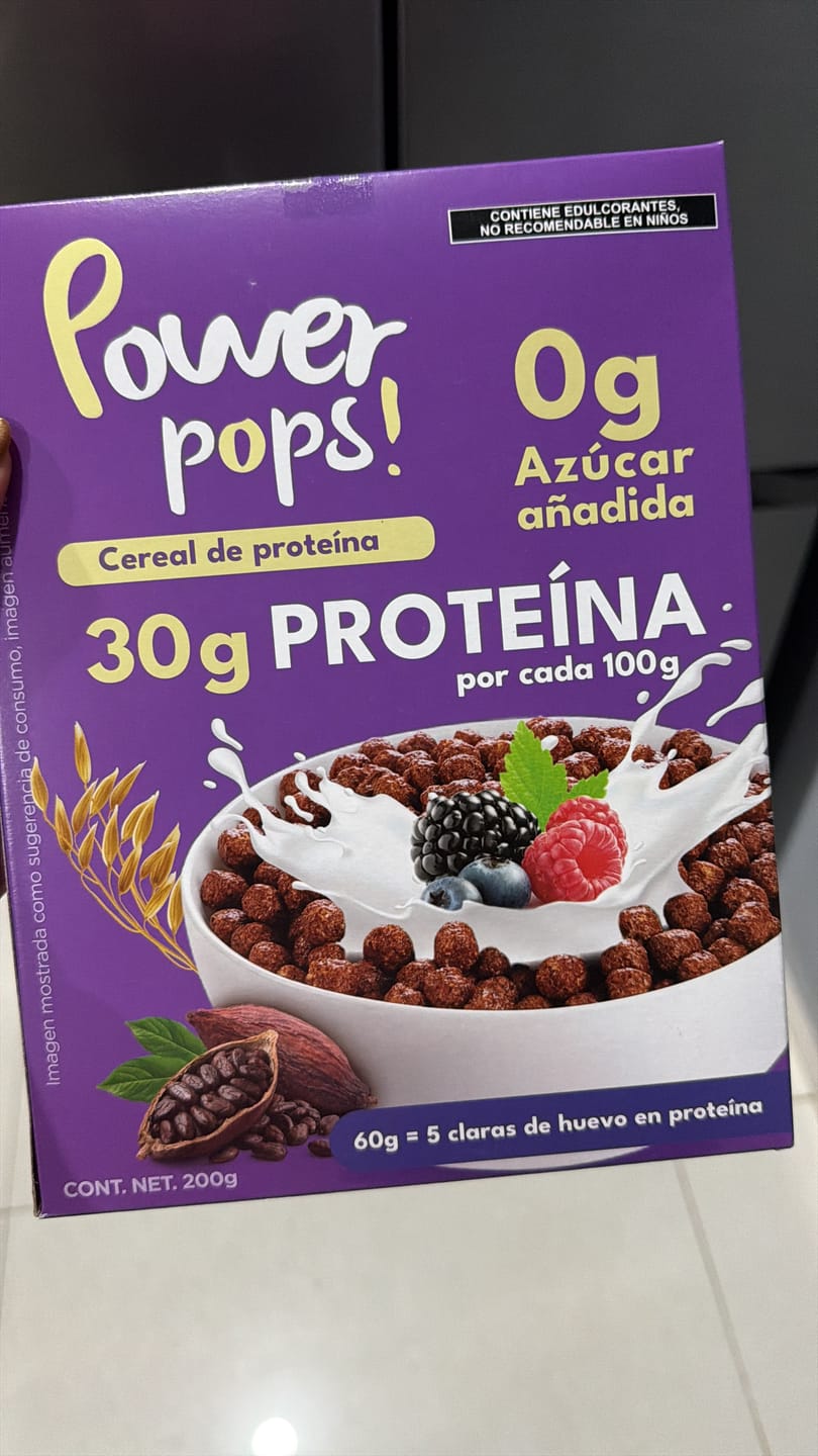 Customer photo review of 12-pack Power pops! + Cuchara de Regalo + Envío gratis