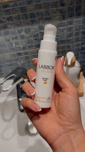 Customer photo review of Labbok Mineral Sunscreen 30 SPF Color, 50ml