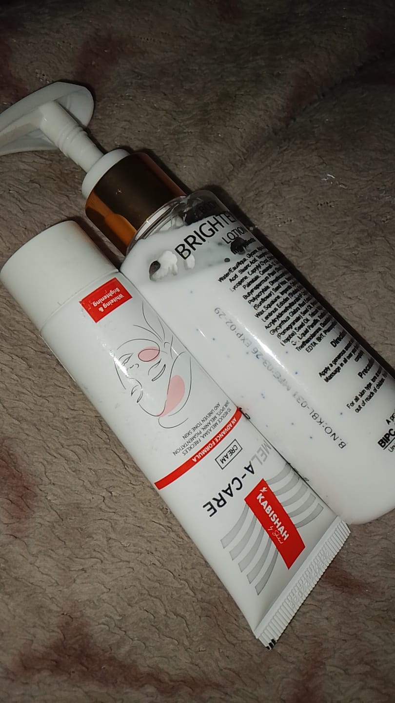 Customer photo review of Glow Bundle: Brightening Duo