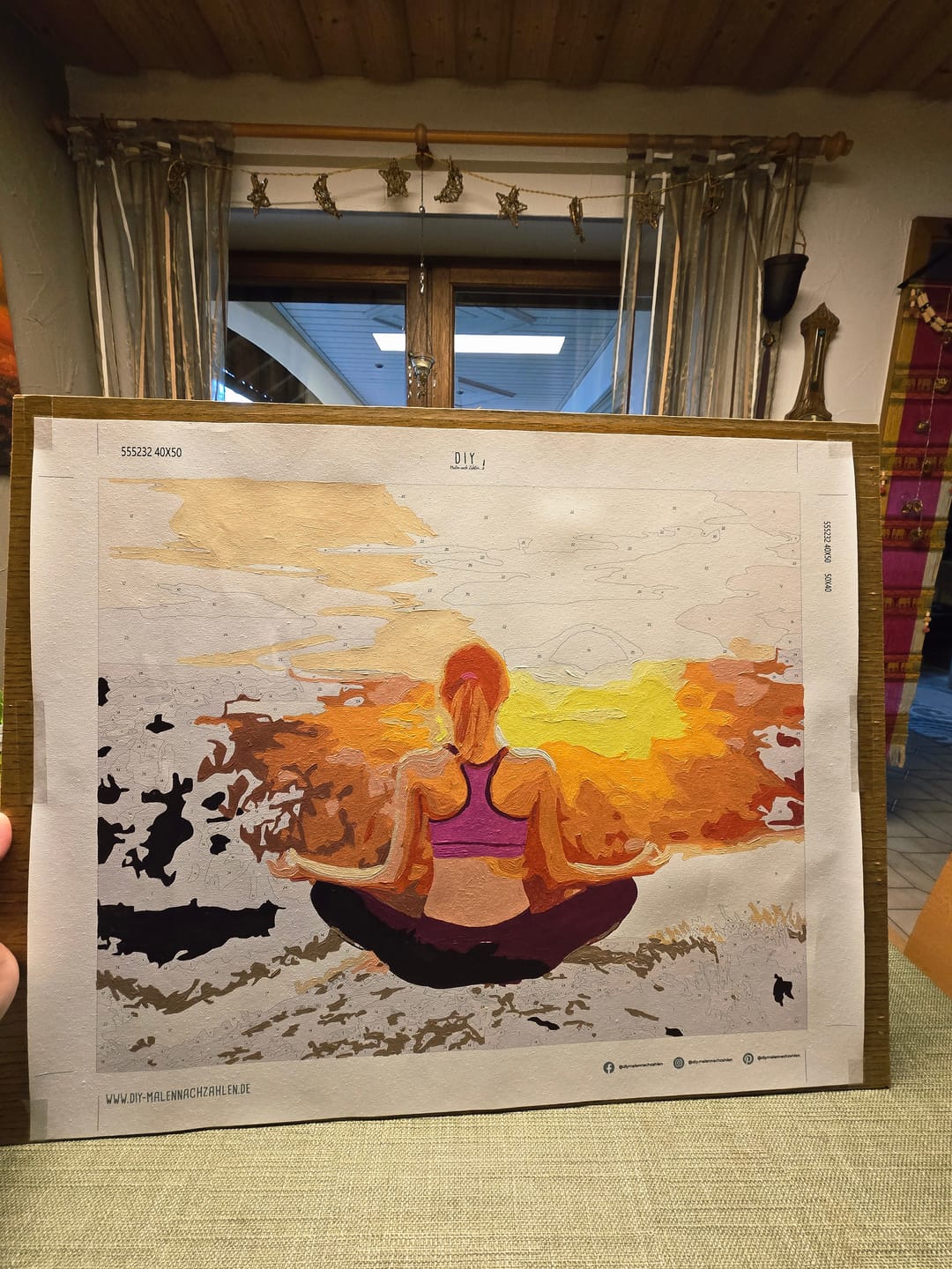 Customer photo review of Malen nach Zahlen - Zwei Liebende