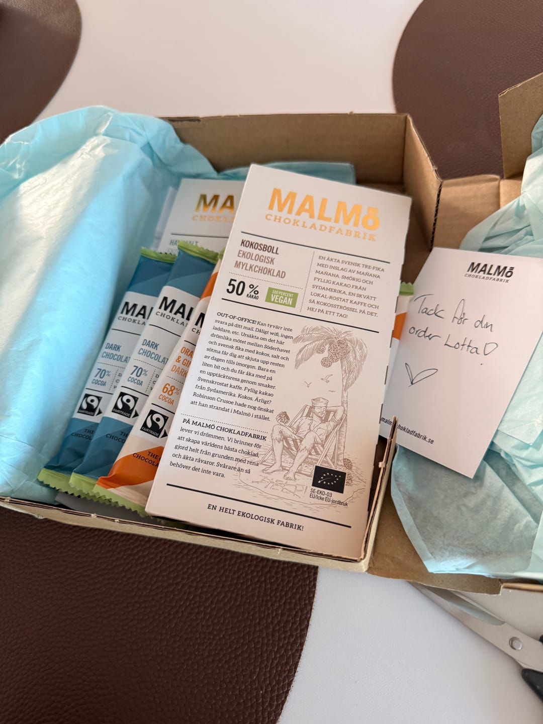 Customer photo review of Kokosboll 50% - chokladkaka