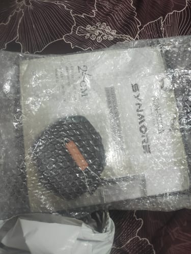 Customer's 24cm Synmore Grill Pan in its original bubble wrap packaging.