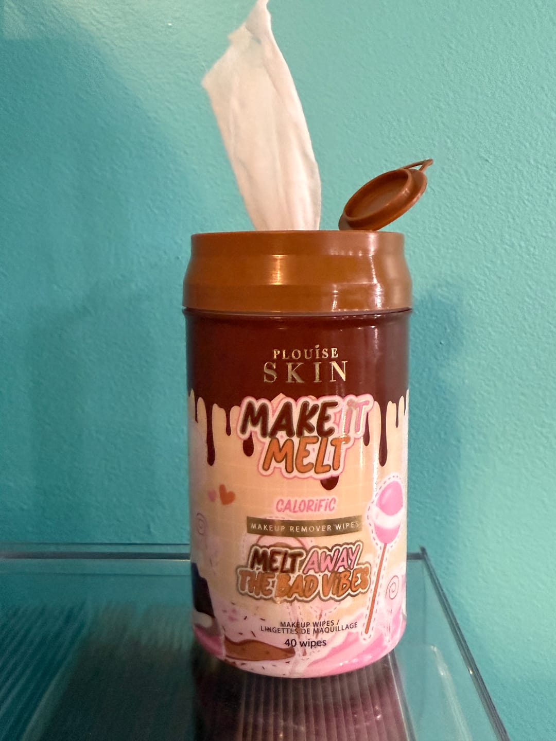 Customer photo review of P.Louise Make It Melt Makeup Remover Wipes