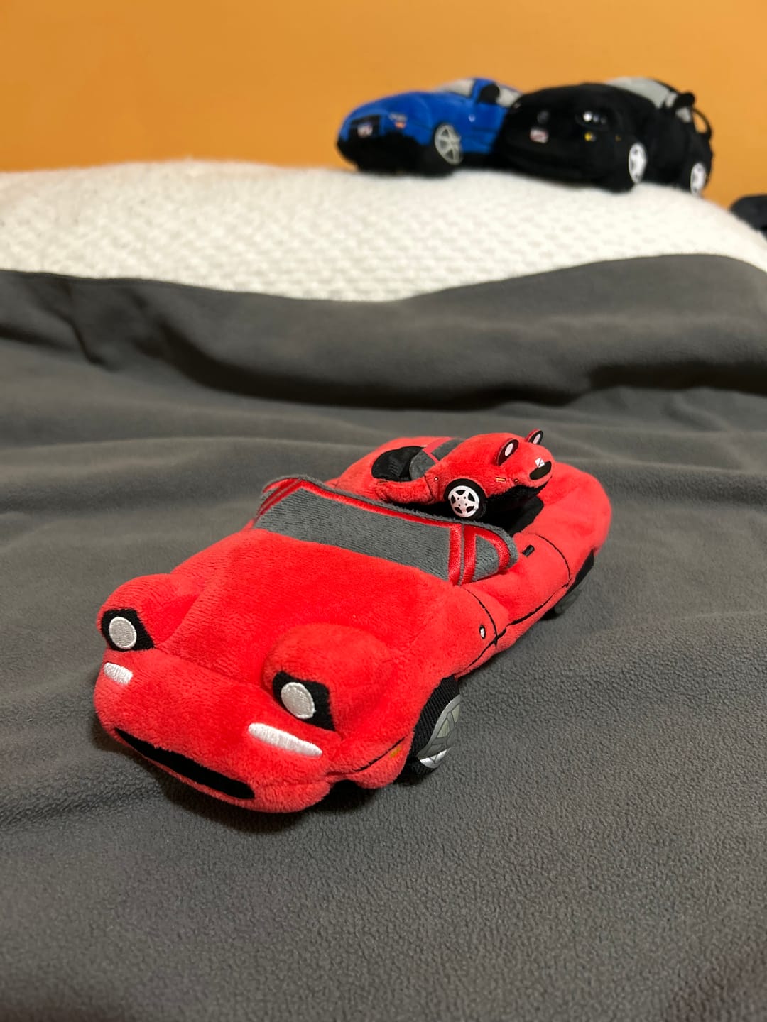 Customer photo review of Miata MX5 Plushie