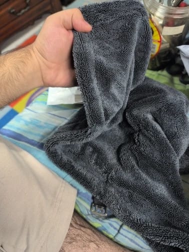 Customer photo review of Streifenfrei trocknen in Sekunden – wie vom Profi