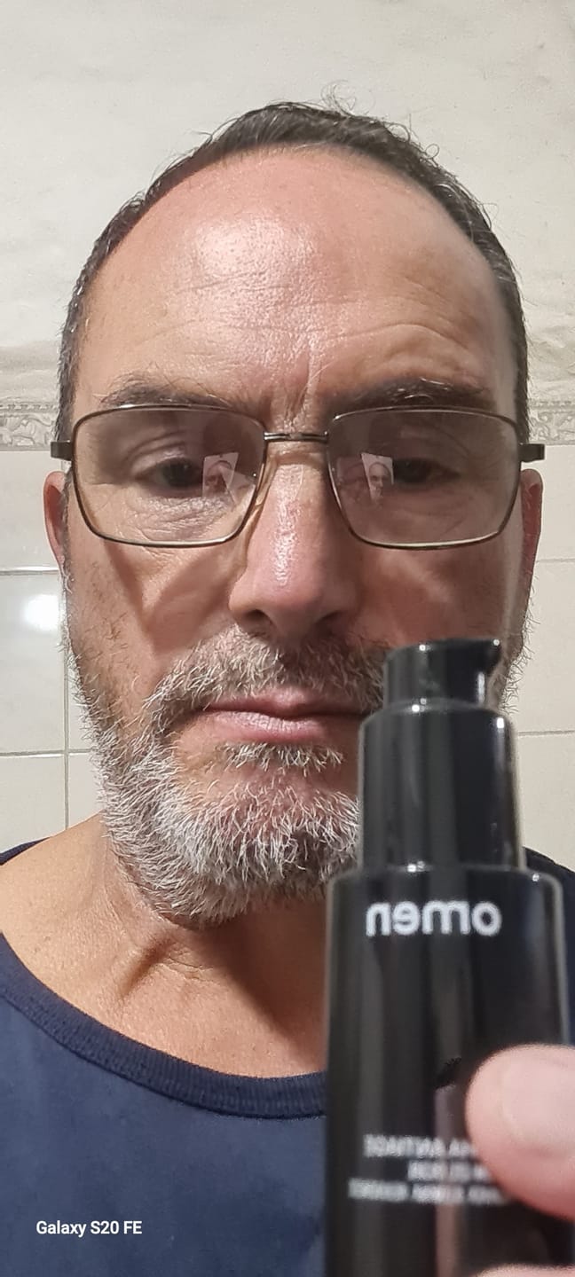 Customer photo review of OMEN Serum anti-edad para Hombre