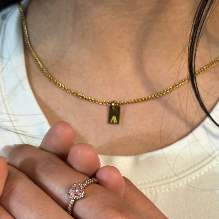 Customer photo review of Collar Delhi Gold