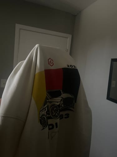 Customer photo review of Germany RS3 Hoodie - Off White