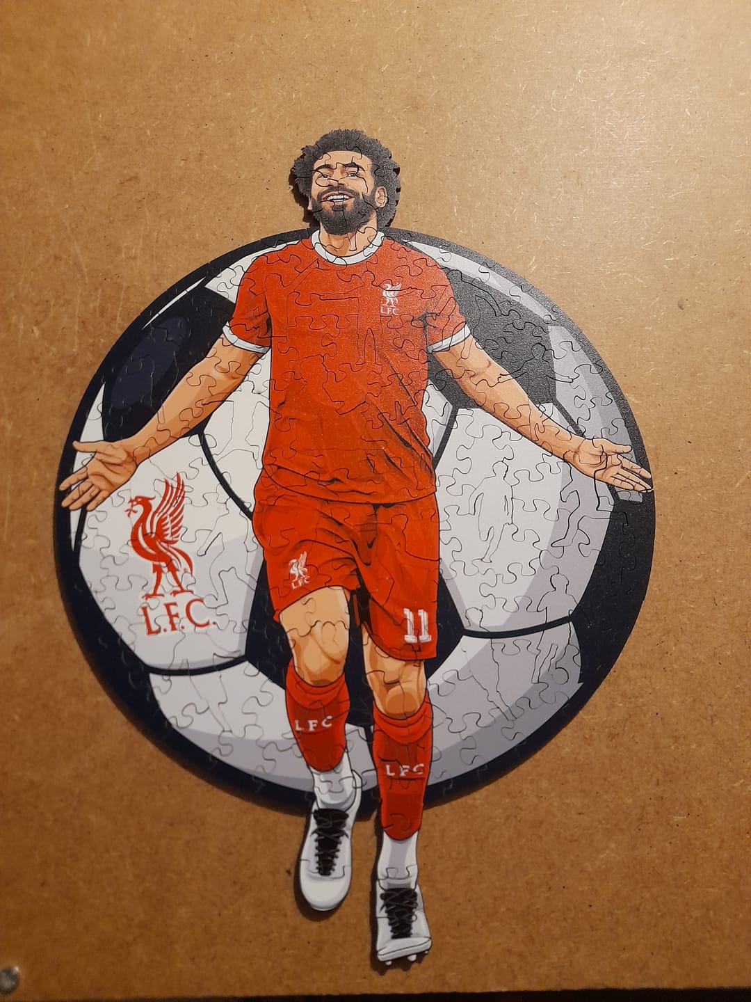 Customer photo review of Mohamed Salah - Wooden Puzzle
