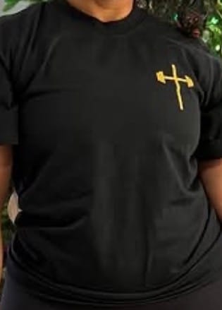 Customer photo review of Mystery Performance Tee - Final Sale