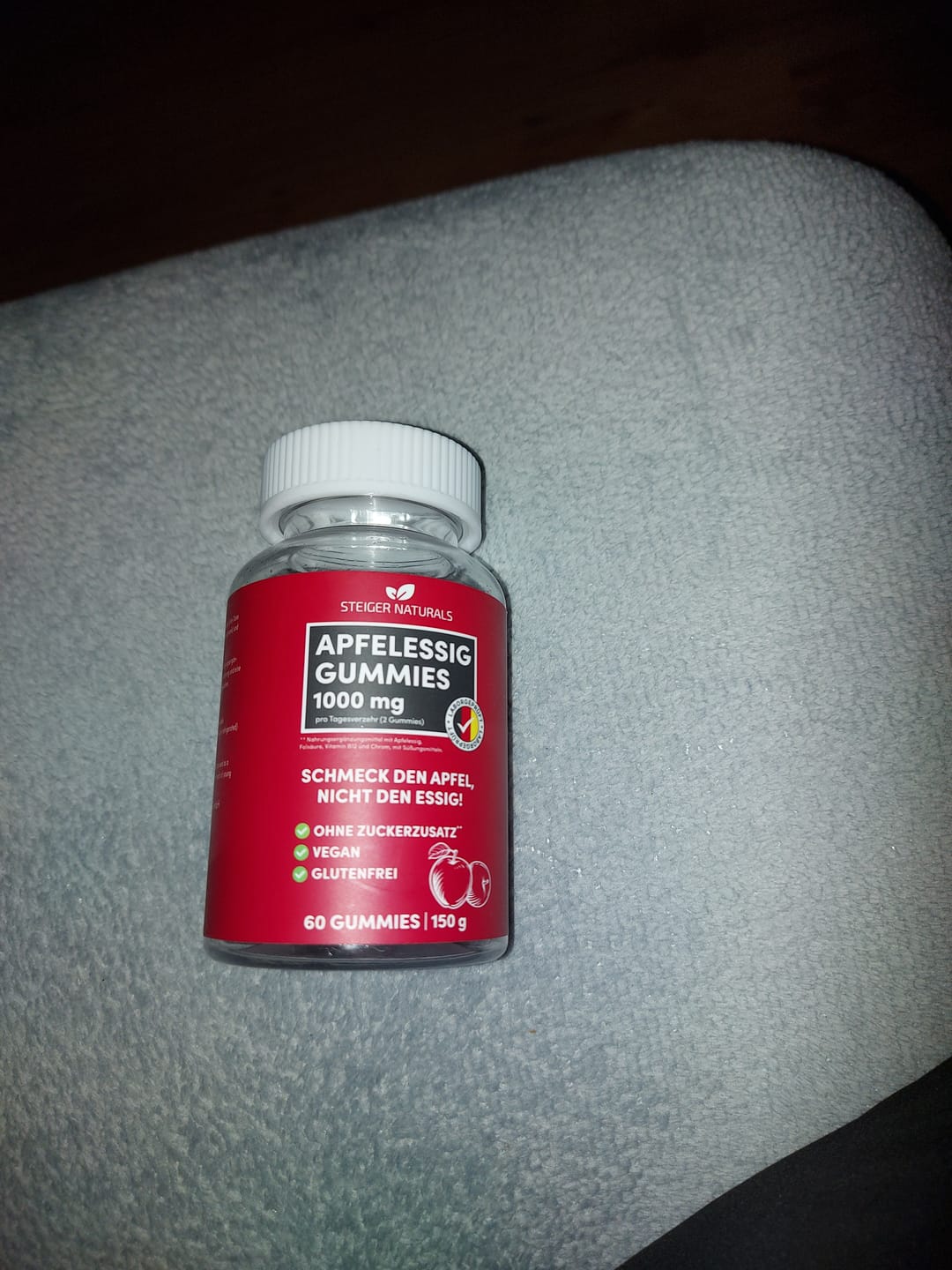 Customer photo review of Apfelessig Gummies