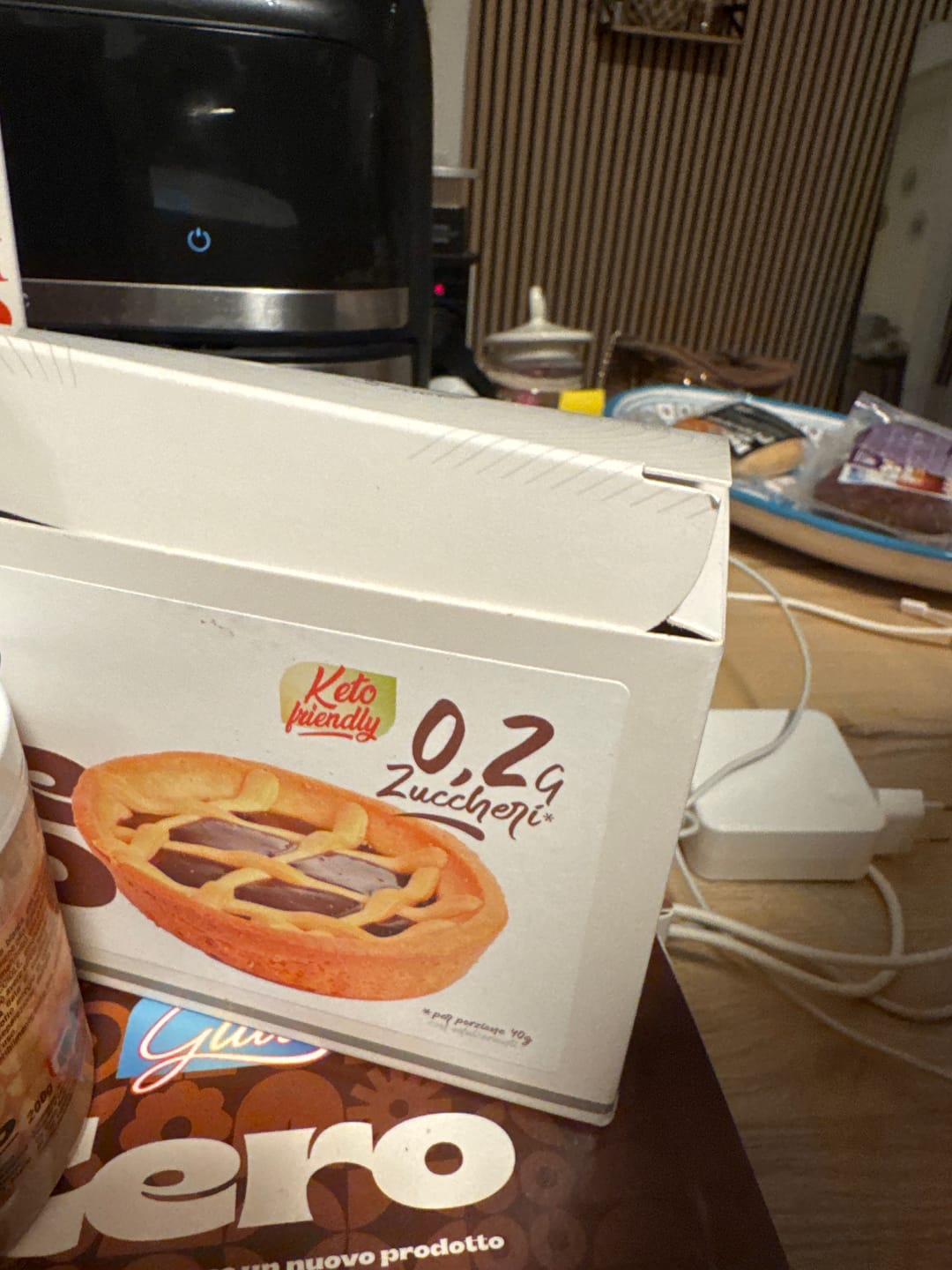 Customer photo review of Crostatine con crema al cioccolato