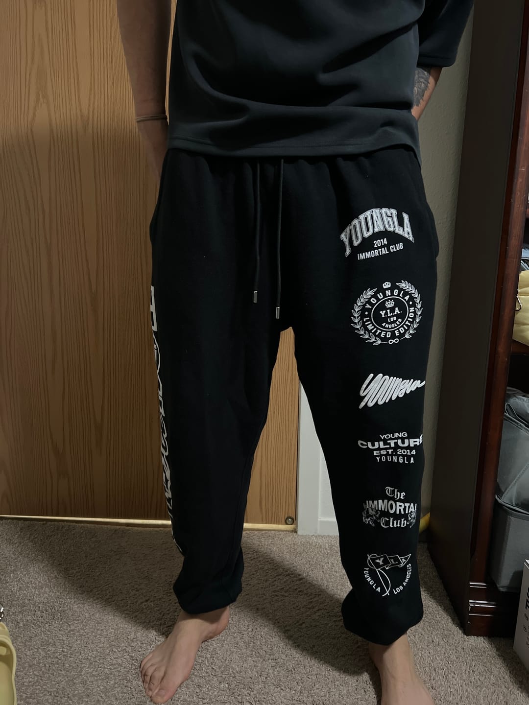 Customer photo review of 204 - Immortal Killer Joggers