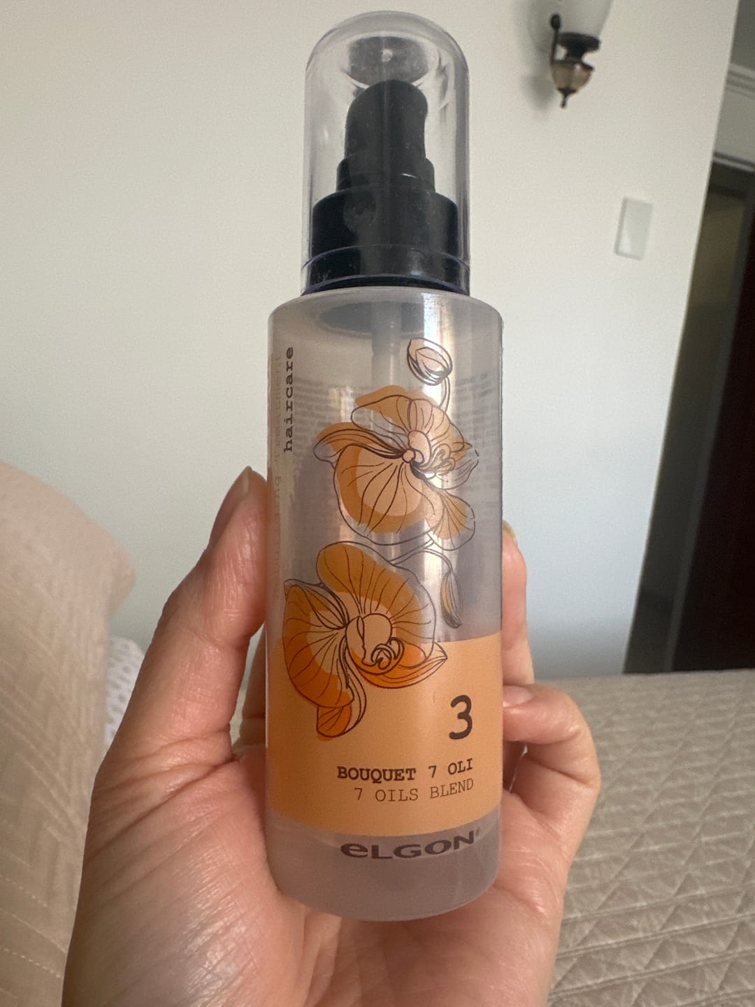 Customer photo review of Óleo 7 Aceites Refibra Bouquet 100ml Elgon