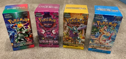 Customer photo review of Pokemon Wild Force Korean Booster Box