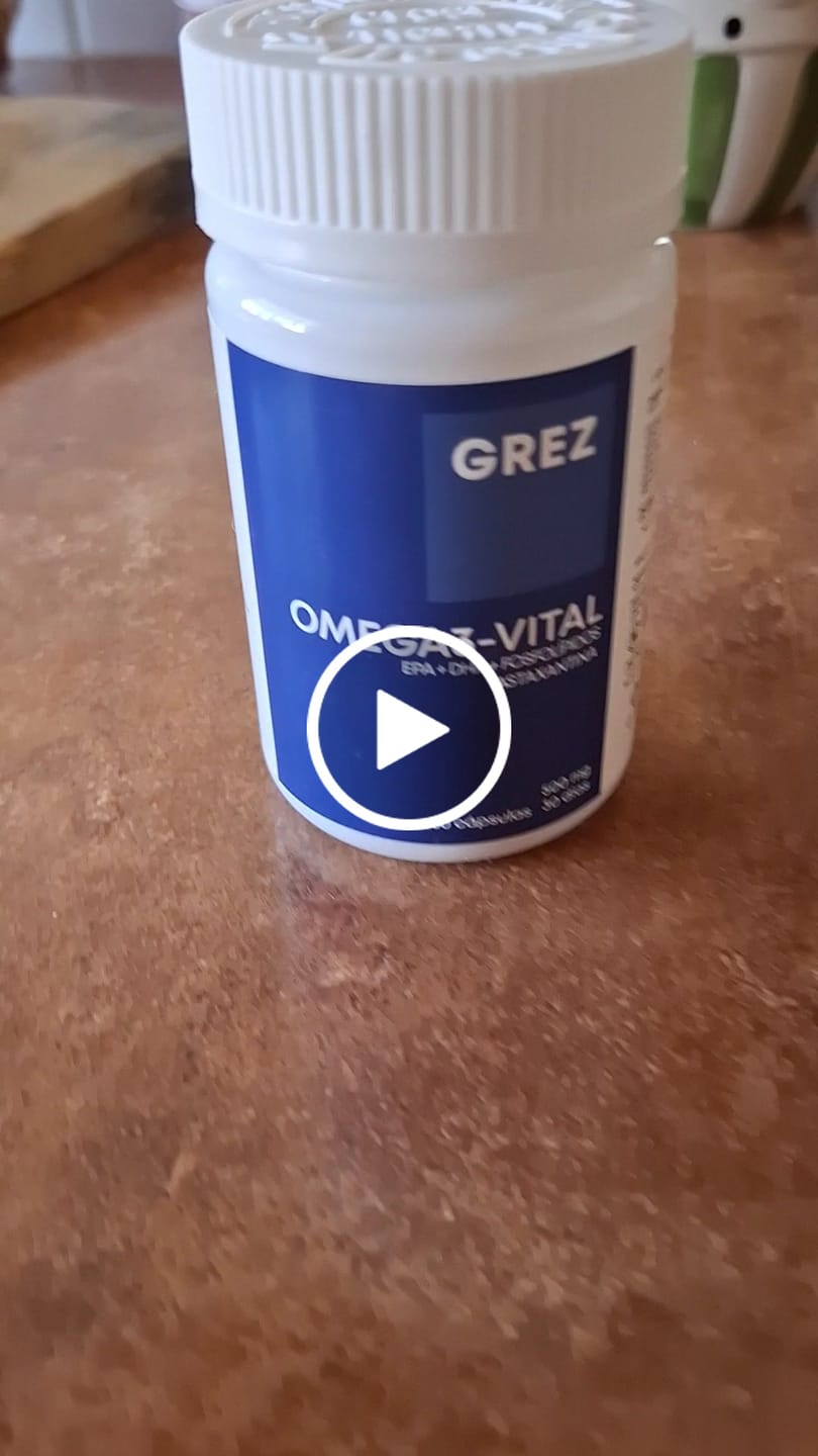Customer video review of OMEGA3-VITAL - Omega 3 Fosfolípidos