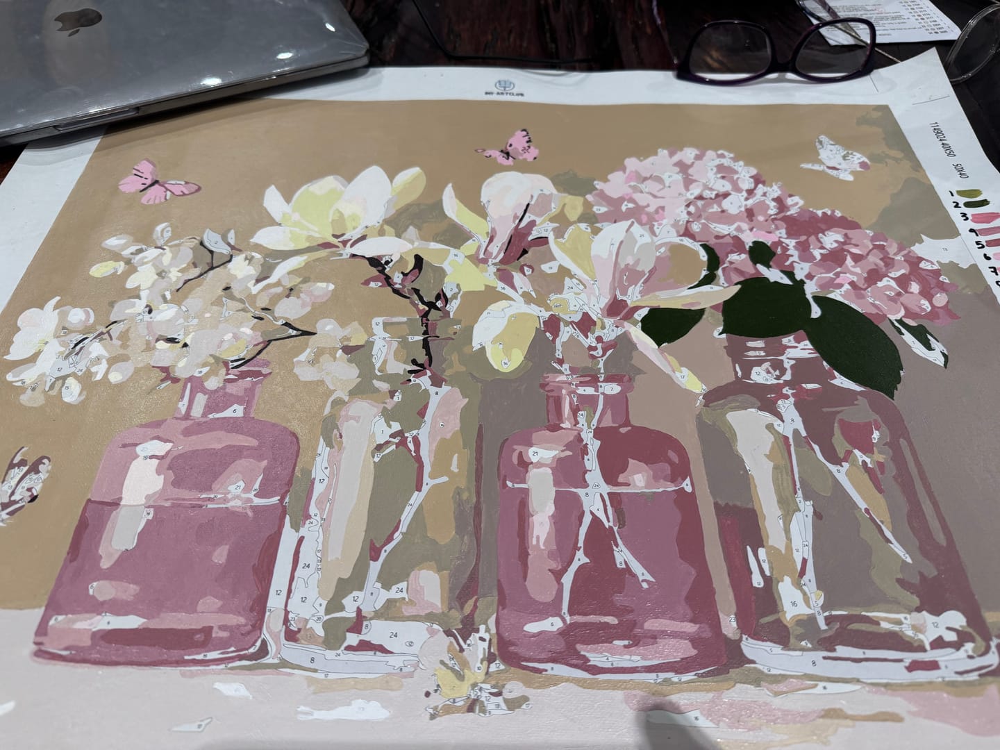 Customer photo review of Fragile | Paint by Number