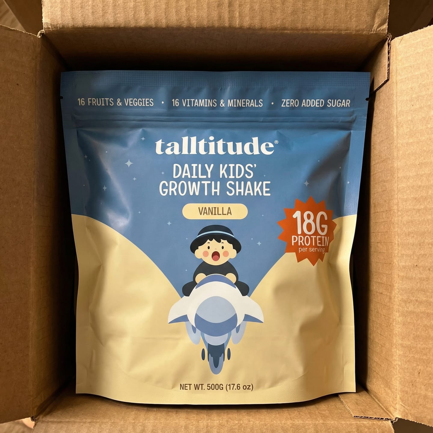 Customer photo review of Daily Kids' Growth Shake