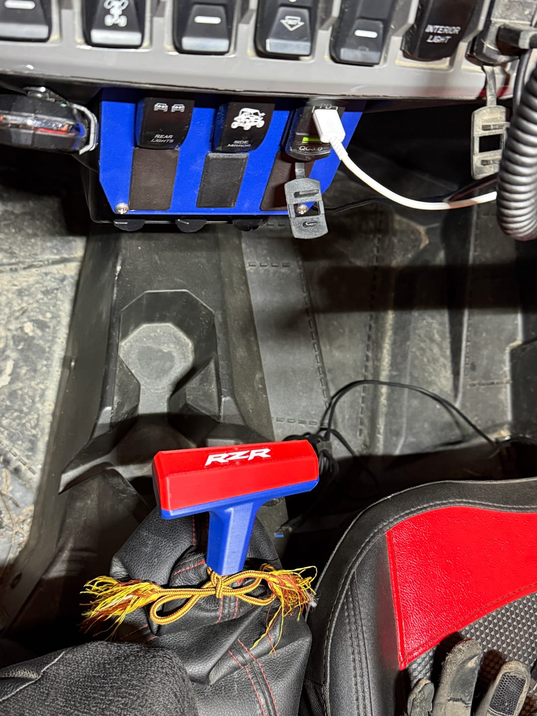 Customer photo review of 6-Switch Dash Plate — Exact-Fit for 2024–2026 Polaris RZR XP 1000