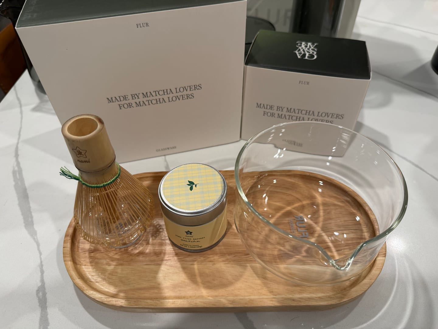 Customer photo review of FLUR x Nami Matcha Set