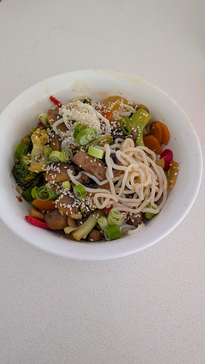 Customer photo review of Qetoe Low Carb Noodles - GLUTEN FREE - 4 PACK (4 x 200g)