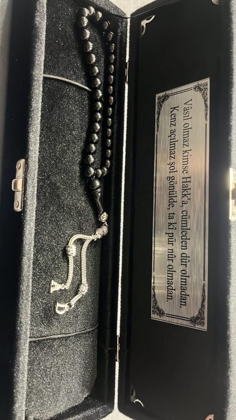 Customer photo review of Oltu Tesbih Mit Namen und Box