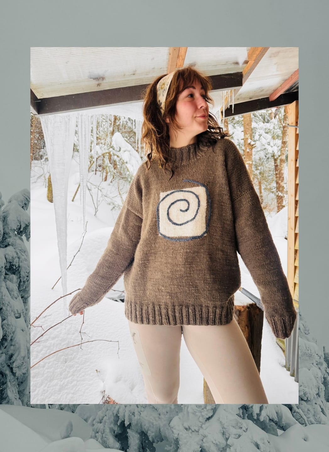 Cassandra J. wearing the Heritage Spiral