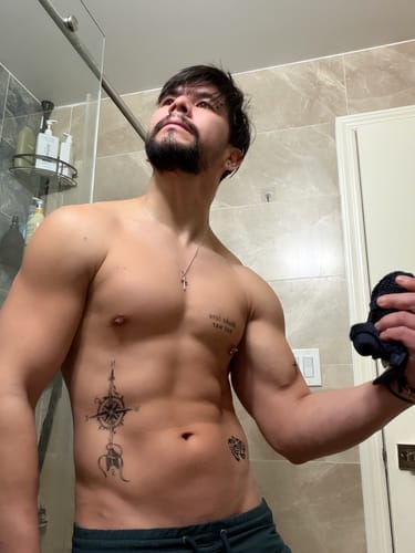 Customer photo review of Compass Tattoo