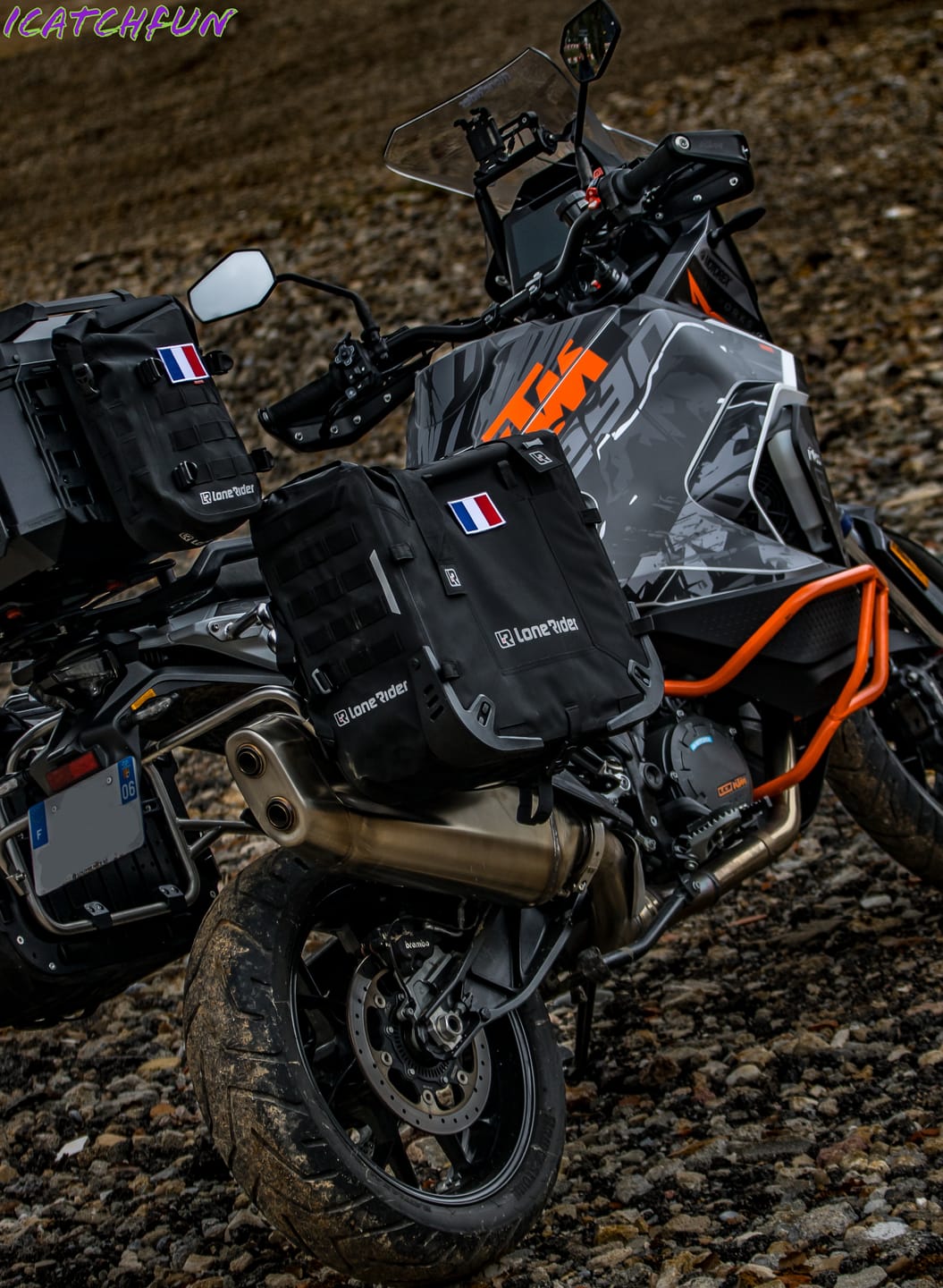 Customer photo review of MotoBags – Semi-Rigid Motorcycle Bags