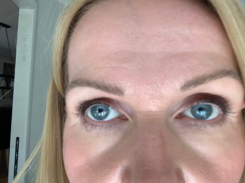 Customer photo review of Fyne Strokes Brow Pen.