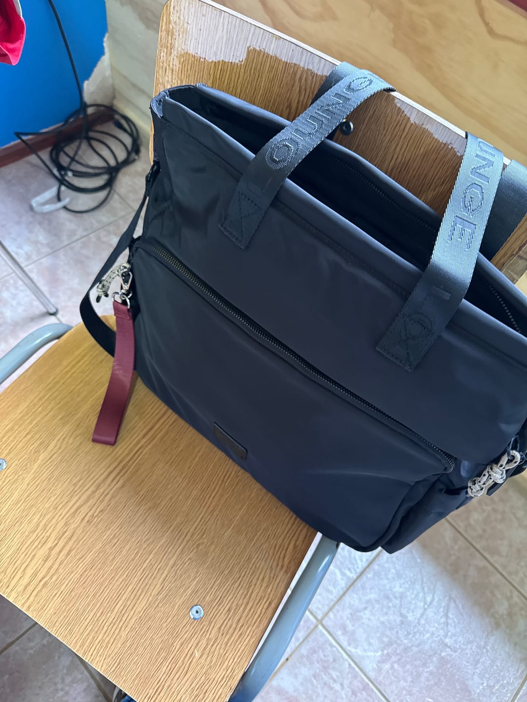 Customer photo review of Cartera Notebook Nylon Back To School
