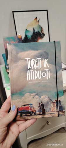 Customer photo review of Užrašinė „Turėti ir atiduoti“