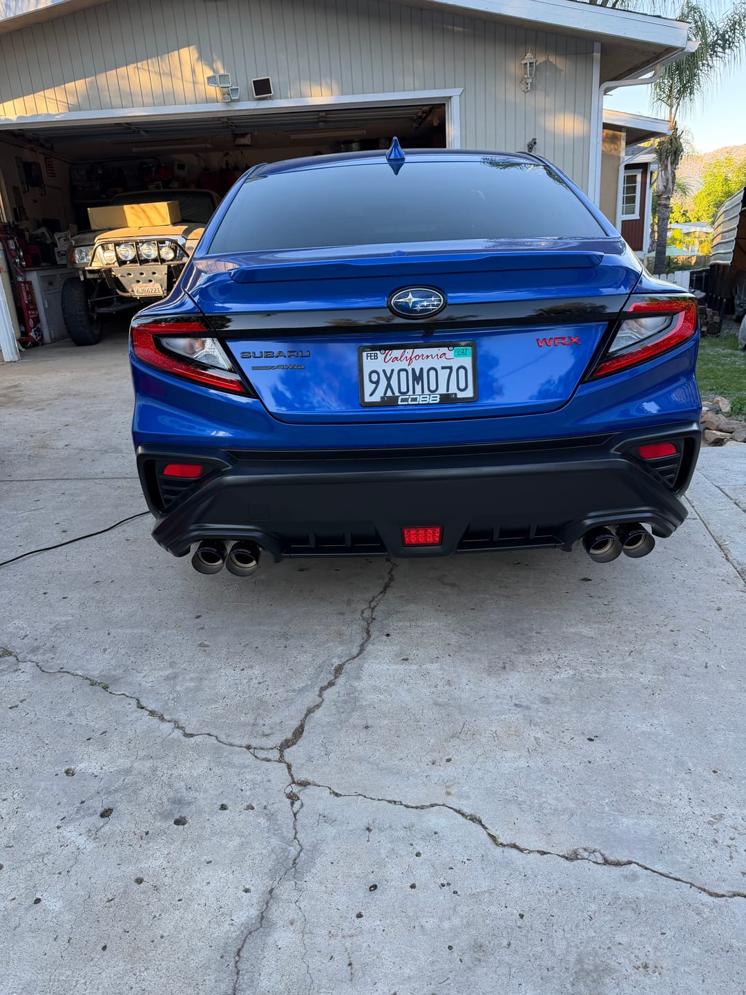 Customer photo review of 2011-25 Subaru WRX & STi F1 Rear Fog Lights