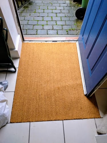 Customer photo review of Supercoir Heavy Duty Coir Coconut Roll Matting 14mm