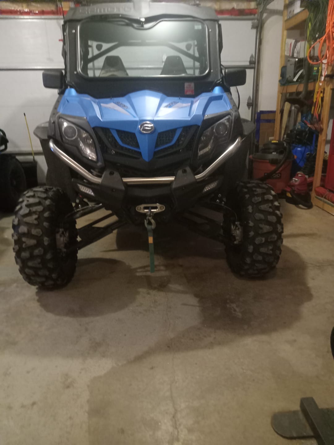 Customer photo review of CFMoto Wheel Spacers - ZForce 500/800/1000