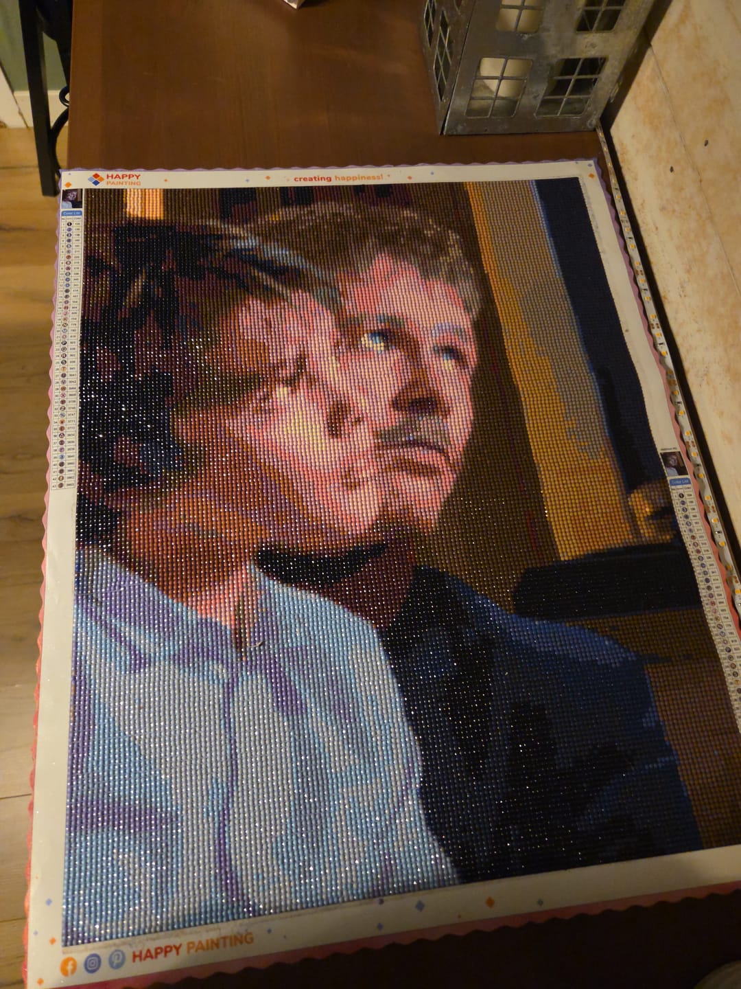 Customer photo review of Eget Foto Diamond Painting