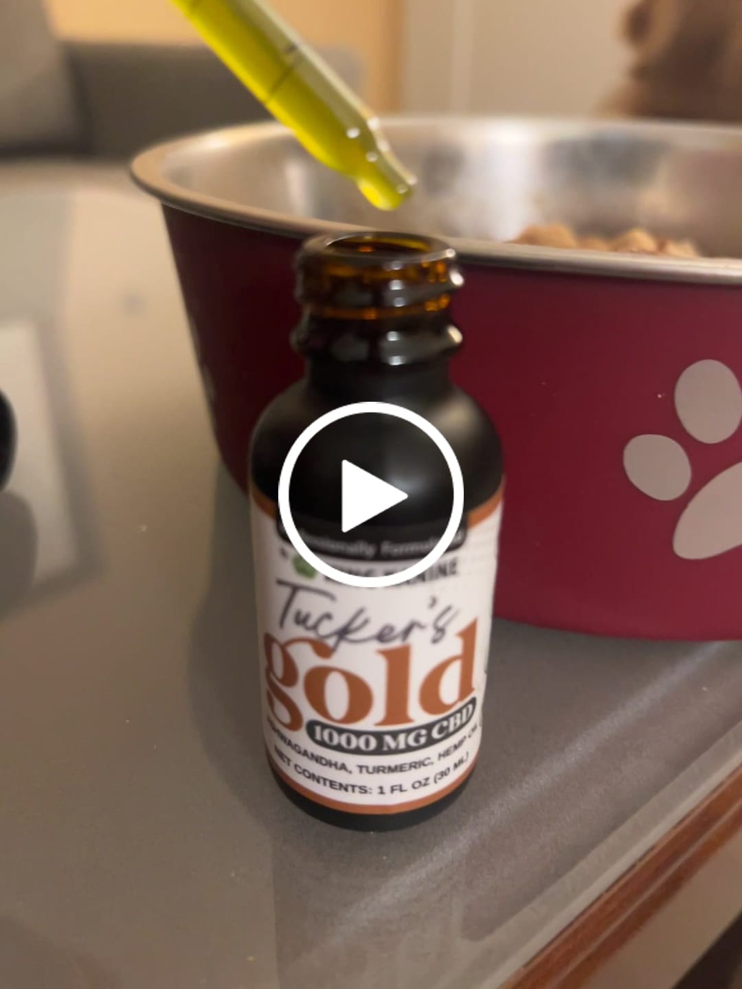 Customer video review of Tucker's Gold 1000MG