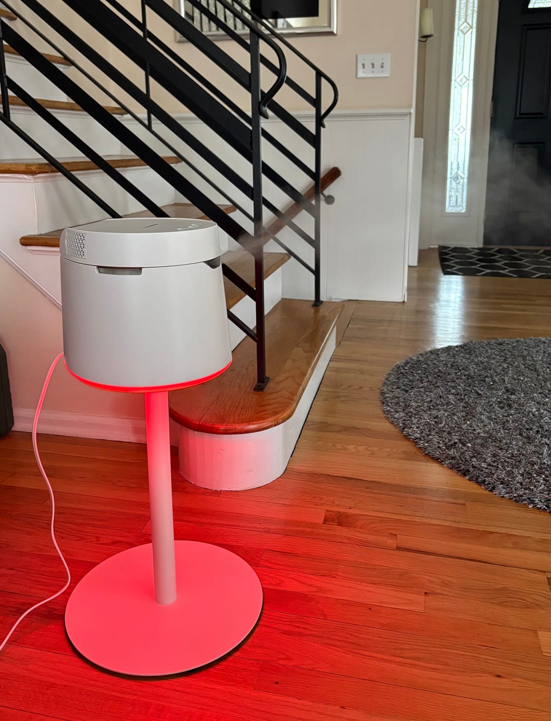 Customer photo review of Carepod One Plus with Stand - Stainless Steel Humidifier with Mood Light