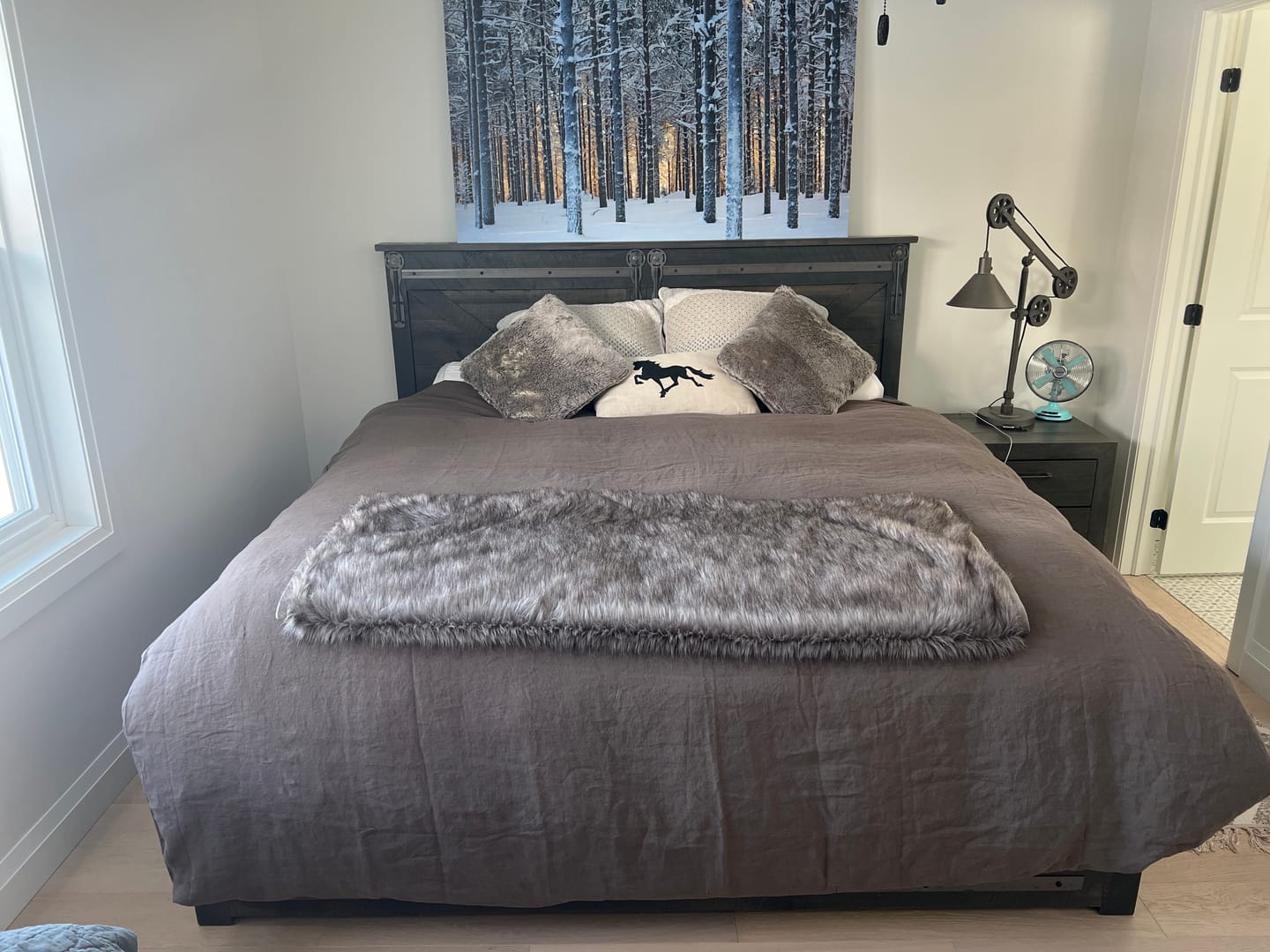 Customer photo review of Sömn Linen Duvet Cover
