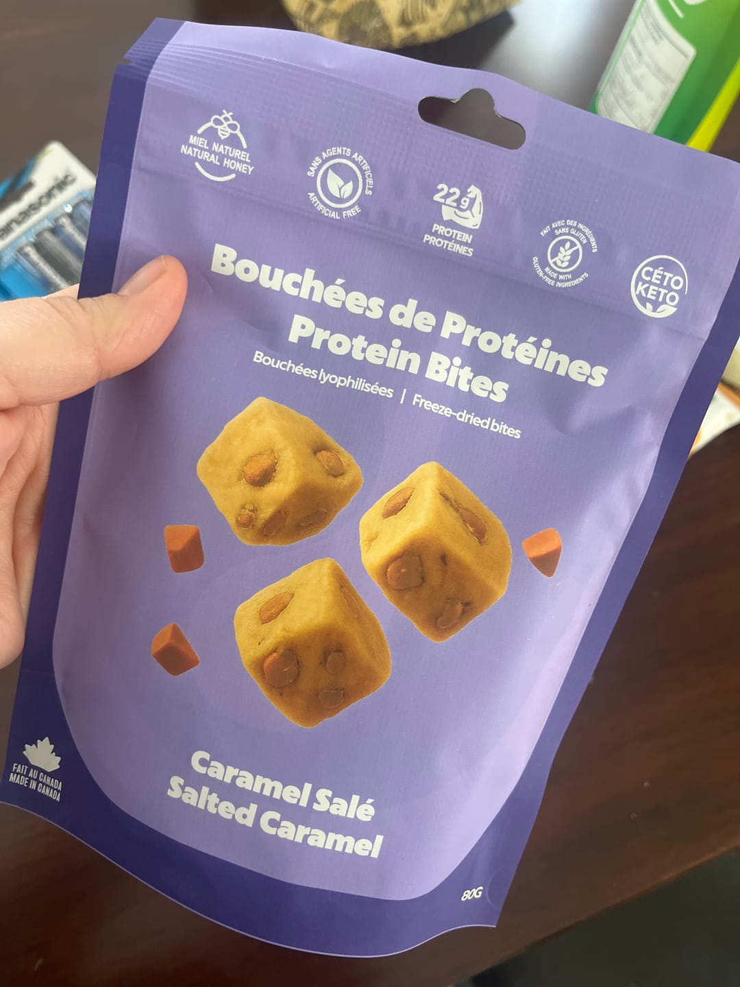 Customer photo review of Juju's - Bouchées Protéinées Lyophilisées - 80g
