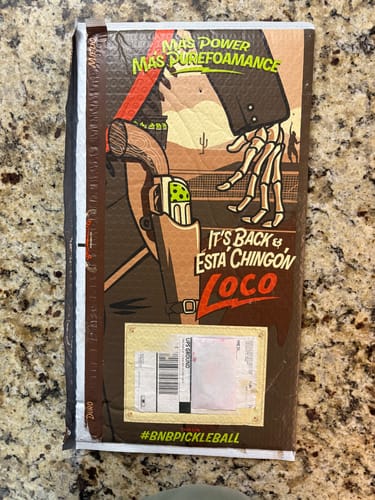 Customer photo review of The Loco 16mm Pickleball Paddle- Hybrid