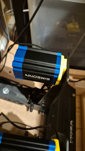 Customer photo review of Simsonn VAM Pro Linear Motor -  the Pedals Haptic Reactor for Vibration Feedback