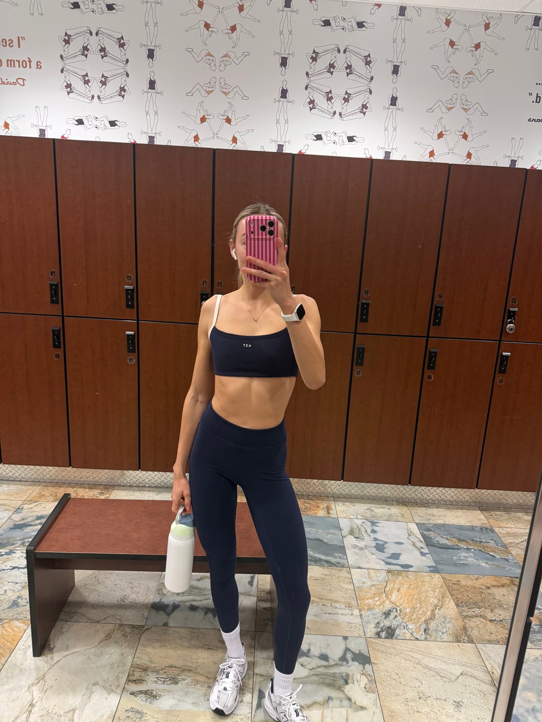 Customer photo review of The Essentials Legging / Navy